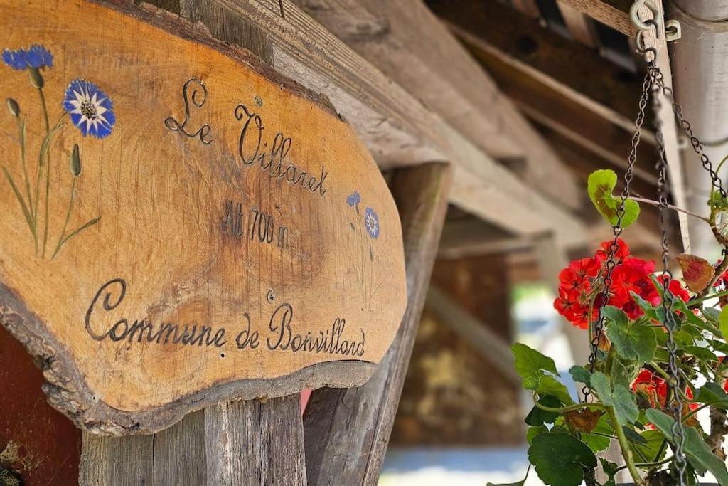 Le Banc Des Seilles Villa Bonvillard Bagian luar foto